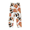 thumbnail image 1 of Lsque Sushi Roll Print Men's Pajama Pants, Lounge Pant - Comfortable Home Wear,Elastic Waistband, Stylish Design-X-Large, 1 of 9