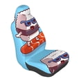 thumbnail image 1 of Lsque Sushi Salmon Surfing Pattern Car Seat Covers for Front Seats , Waterproof Seat Covers for Cars, Sporty Front Seat Covers,Car Seat Cover Protector Front Seats, 1 of 5