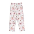 thumbnail image 1 of Lsque Swan And Flowers Print Women's Pajama Pants, Lounge Pant - Comfortable Home Wear,Elastic Waistband, Stylish Design-XX-Large, 1 of 9