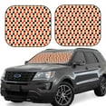 thumbnail image 1 of Lsque Table Tennis Rackets 2 PCS Windshield Sun Shade | CarFoldable Window Covers | Car Accessories Reflect UV for Universal Cars SUV Truck | Large, 1 of 7