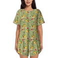 thumbnail image 1 of Lsque Taco Women's Short-Sleeved Pajama Set - 2 Piece Soft and Lightweight Sleepwear Set-Medium, 1 of 9