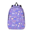 thumbnail image 1 of Lsque Tennis 1 Pattern Canvas Daypack, Durable Backpack, High-quality Versatile Backpack,Vintage Compact Backpack-Small, 1 of 1