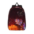 thumbnail image 1 of Lsque The Binding of Isaac Pattern Canvas Daypack, Durable Backpack, High-quality Versatile Backpack,Vintage Compact Backpack-Medium, 1 of 6