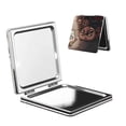 thumbnail image 1 of Lsque The Binding of Isaac Pattern Cosmetic Mirror 2.6 Inch Round Handheld Travel Pocket Makeup Mirror, 1 of 1