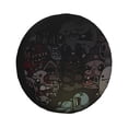 thumbnail image 1 of Lsque The Binding of Isaac Pattern Tire Covers - Tough Tire Wheel Protector for Truck, SUV, Trailer, Camper, RV - 15 inch, 1 of 7