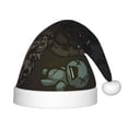 thumbnail image 1 of Lsque The Binding of Isaac Print Santa Hat Christmas Hat Funny Christmas Hat Christmas Knitted Beanie Hat For Kids, 1 of 6