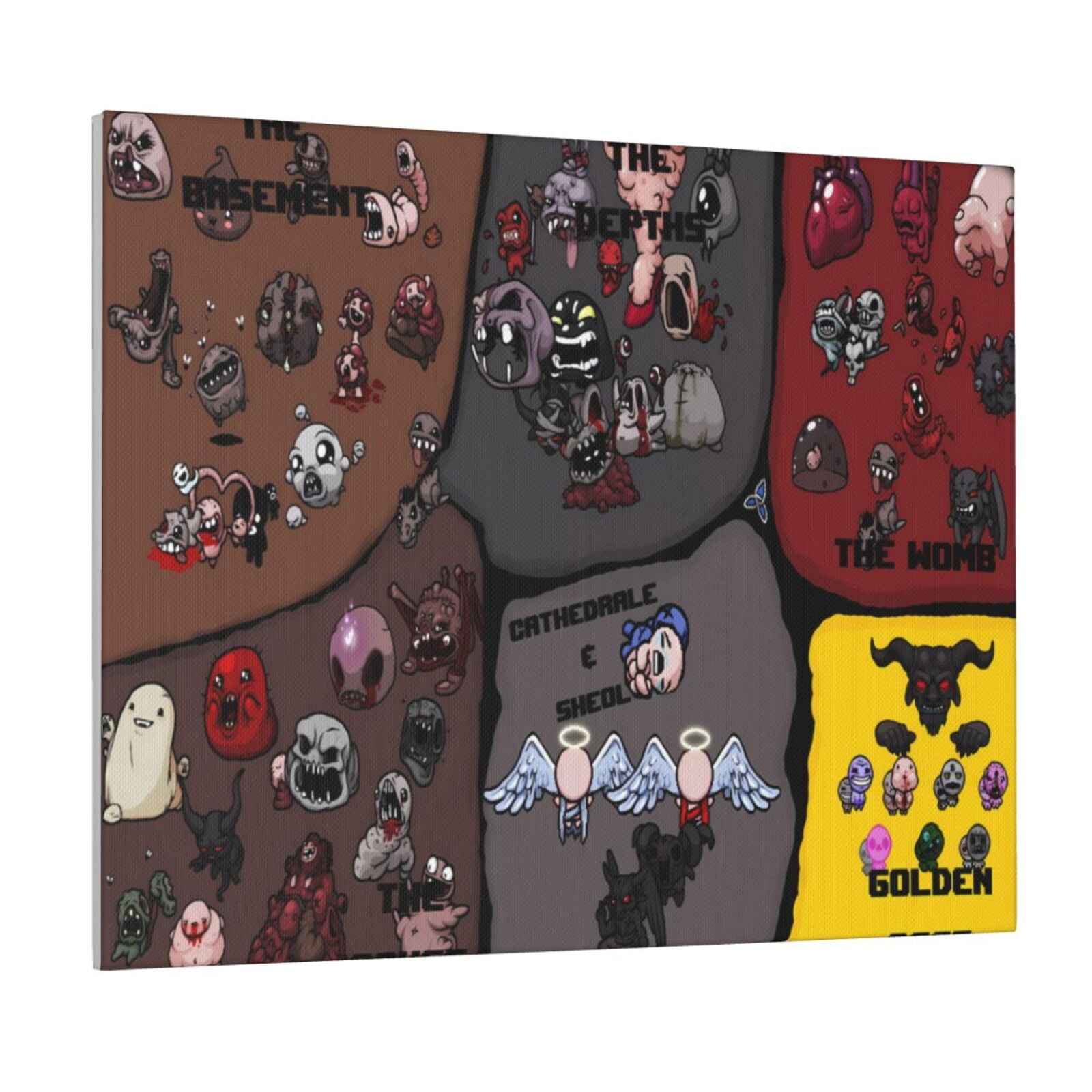 Lsque The Binding of Isaac Print Wall Art – Decorative Picture for ...