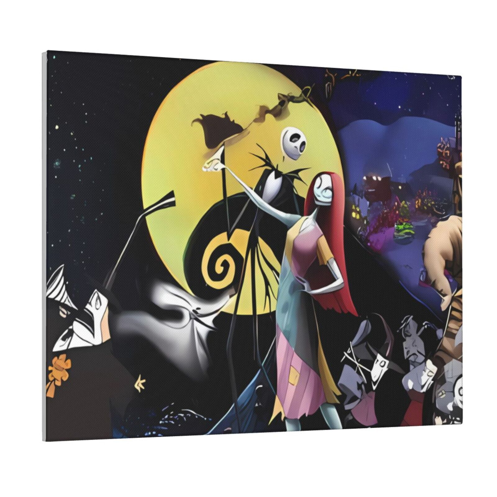 Lsque The Nightmare Before Christmas Print Wall Art – Decorative ...