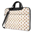 thumbnail image 1 of Lsque Tigers go in for Sports Pattern Laptop Bag – Portable & Slim Single-Shoulder Computer Case with Adjustable Strap, Protective, Lightweight for 13”/14”/15.6” Laptops, 1 of 8