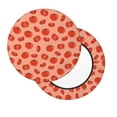 thumbnail image 1 of Lsque Tomato Round Bar chair cushion covers Velvet Fabric Premium Comfort Protects from Scratches and Stains for 14-17 Inch Chair- 13 inch, 1 of 7