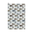 thumbnail image 1 of Lsque Tractor and Dumper Premium Golf Towel - Ultra Absorbent and Quick Drying Microfiber Towel with Carabiner - Gift for Men -24" X 16", 1 of 8