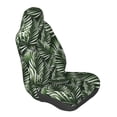 thumbnail image 1 of Lsque Tropical Palm Leaves1 Pattern Car Seat Covers for Front Seats , Waterproof Seat Covers for Cars, Sporty Front Seat Covers,Car Seat Cover Protector Front Seats, 1 of 5