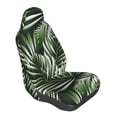 thumbnail image 1 of Lsque Tropical Palm Leaves1 Pattern Car Seat Covers for Front Seats , Waterproof Seat Covers for Cars, Sporty Front Seat Covers,Car Seat Cover Protector Front Seats, 1 of 5