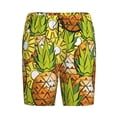 thumbnail image 1 of Lsque Tropical Summer Fruit Mens Sleep Pajama Shorts,Short Pajama Pants, Cotton Ultra-Soft Knit-Large, 1 of 9