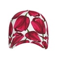 thumbnail image 1 of Lsque Tulips Flowers Baseball Cap Trucker Low Profile Hat Golf Dad Hat Adjustable Original Classic Unconstructed Plain Cap Men Women, 1 of 9