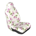 thumbnail image 1 of Lsque Tulips Flowers Pattern Car Seat Covers for Front Seats , Waterproof Seat Covers for Cars, Sporty Front Seat Covers,Car Seat Cover Protector Front Seats, 1 of 5