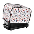 thumbnail image 1 of Lsque Tulips Flowers Print 2 Slice Toaster Cover , Kitchen Appliance Dustproof Protector , Toaster Protector Dustproof Kitchen Appliance Cover, 1 of 7