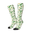thumbnail image 1 of Lsque Tulips Flowers Printed Crew Socks Men's Women's LightWeight Thin Casual Calf Socks ,Knee High Socks,Cotton Socks, 1 of 9