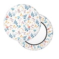 thumbnail image 1 of Lsque Tulips Flowers Round Bar chair cushion covers Velvet Fabric Premium Comfort Protects from Scratches and Stains for 14-17 Inch Chair- 13 inch, 1 of 7