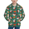 thumbnail image 1 of Lsque Turkey And Thanksgiving1 Patten Youth Hoodie Sweatshirt Pullover with Kangaroo Pocket Boys and Girls Hoodie Warm Hoodie for Kids-Medium, 1 of 6