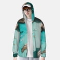 thumbnail image 1 of Lsque Turquoise Beach Kayaking UPF 50+ Lightweight Sun Protection Men's Women's Long Sleeve Shirt, Hoodie Performance -3X-Large, 1 of 9