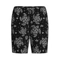thumbnail image 1 of Lsque Turtle Mens Sleep Pajama Shorts,Short Pajama Pants, Cotton Ultra-Soft Knit-4X-Large, 1 of 9