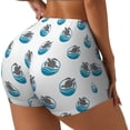 thumbnail image 1 of Lsque Turtle Pattern High Waisted Biker Shorts for Women-Tummy Control Fitness Athletic Workout Running Yoga Gym Shorts,Moisture-Wicking-X-Large, 1 of 9