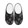 thumbnail image 1 of Lsque Turtle Pattern Womens Comfort Cotton on Scuff With Memory Foam and Anti-skid Sole Slipper-39/40, 1 of 7