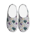 thumbnail image 1 of Lsque Turtle Pattern Womens Comfort Cotton on Scuff With Memory Foam and Anti-skid Sole Slipper-40/41, 1 of 7