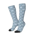 thumbnail image 1 of Lsque Turtle Printed Crew Socks Men's Women's LightWeight Thin Casual Calf Socks ,Knee High Socks,Cotton Socks, 1 of 9