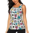 thumbnail image 1 of Lsque Turtle Printed Workout Tank Tops for Women, Athletic Sports Tank Tops, Compression Sleeveless Dry Fit Shirts,Sleeveless Yoga Shirt-Small, 1 of 9