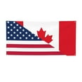 thumbnail image 1 of Lsque USA Canada Flag Pattern Party Banner, Festive Banner , Holiday Celebrations and Events for Carnival Birthday Party Festival Decorations-Medium, 1 of 8