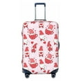 thumbnail image 1 of Lsque Valentine Gnomes Printed Luggage Cover, Travel Luggage Protector,Scratch and Dirt Resistant, Fits 18-32 Inch Luggage - Medium, 1 of 9