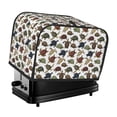 thumbnail image 1 of Lsque Various Turtle Print 2 Slice Toaster Cover , Kitchen Appliance Dustproof Protector , Toaster Protector Dustproof Kitchen Appliance Cover, 1 of 7
