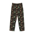 thumbnail image 1 of Lsque Vector Retro Music Print Men's Pajama Pants, Lounge Pant - Comfortable Home Wear,Elastic Waistband, Stylish Design-Medium, 1 of 9