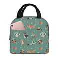 thumbnail image 1 of Lsque Veterinary Clinics Pattern Lunch Bag Women/Men Insulated Lunch Box,Small Leakproof Cooler Food Lunch Containers Reusable High Capacity Lunch Tote Bags, 1 of 6
