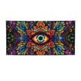 thumbnail image 1 of Lsque Vibrant Psychedelic Eye Pattern Party Banner, Festive Banner , Holiday Celebrations and Events for Carnival Birthday Party Festival Decorations-Small, 1 of 8