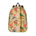 thumbnail image 1 of Lsque Vintage Bird Pattern Canvas Daypack, Durable Backpack, High-quality Versatile Backpack,Vintage Compact Backpack-Small, 1 of 6
