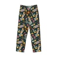 thumbnail image 1 of Lsque Vintage Casino Chips Print Men's Pajama Pants, Lounge Pant - Comfortable Home Wear,Elastic Waistband, Stylish Design-Medium, 1 of 9