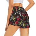 thumbnail image 1 of Lsque Vintage Gaming Printed Women's Running Shorts with Liner Pockets,Elastic Quick Dry Workout Athletic Gym Yoga Shorts,Womens High Waist Shorts-Large, 1 of 9