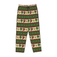 thumbnail image 1 of Lsque Vintage Mexican Print Women's Pajama Pants, Lounge Pant - Comfortable Home Wear,Elastic Waistband, Stylish Design-XX-Large, 1 of 9