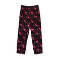 thumbnail image 1 of Lsque Vintage Psychedelic Print Men's Pajama Pants, Lounge Pant - Comfortable Home Wear,Elastic Waistband, Stylish Design-Large, 1 of 9