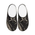 thumbnail image 1 of Lsque Vintage Ram Pilot Pattern Womens Comfort Cotton on Scuff With Memory Foam and Anti-skid Sole Slipper-39/40, 1 of 7