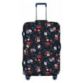 thumbnail image 1 of Lsque Vintage Rose Printed Luggage Cover, Travel Luggage Protector,Scratch and Dirt Resistant, Fits 18-32 Inch Luggage - Large, 1 of 9