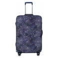 thumbnail image 1 of Lsque Watercolor Indigo Printed Luggage Cover, Travel Luggage Protector,Scratch and Dirt Resistant, Fits 18-32 Inch Luggage - Large, 1 of 9