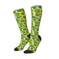 thumbnail image 1 of Lsque Watercolor Kiwi Fruits Summer Printed Crew Socks Men's Women's LightWeight Thin Casual Calf Socks ,Knee High Socks,Cotton Socks, 1 of 9