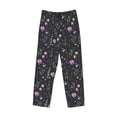 thumbnail image 1 of Lsque Watercolor Wildflower 1 Print Men's Pajama Pants, Lounge Pant - Comfortable Home Wear,Elastic Waistband, Stylish Design-X-Large, 1 of 9