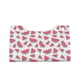thumbnail image 1 of Lsque Watermelon Printed Long Tissue Box Cover Holder, Facial Paper Organizer Dispenser,Triangle with Bottom Belt, PVC Leather Decorative Organizer, 1 of 9