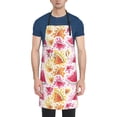 thumbnail image 1 of Lsque Watermelon Waterproof Apron Chef Aprons for Men Heavy Duty Chemical Work Apron Extra Long Grilling Aprons with Adjustable Bib Apron, 1 of 9