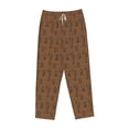 thumbnail image 1 of Lsque Western Cactus Print Women's Pajama Pants, Lounge Pant - Comfortable Home Wear,Elastic Waistband, Stylish Design-Medium, 1 of 9